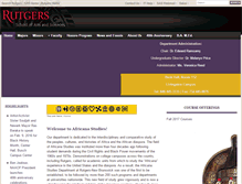 Tablet Screenshot of africanastudies.rutgers.edu