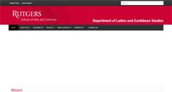 Desktop Screenshot of latcar.rutgers.edu
