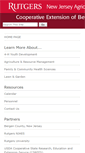 Mobile Screenshot of bergen.njaes.rutgers.edu