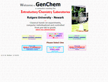 Tablet Screenshot of genchem.rutgers.edu