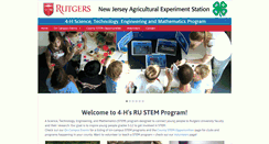 Desktop Screenshot of 4hset.rutgers.edu