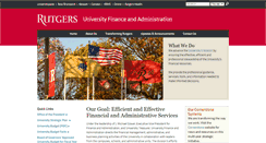 Desktop Screenshot of finance.rutgers.edu