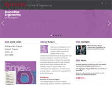 Tablet Screenshot of bme.rutgers.edu