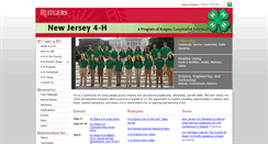 Desktop Screenshot of nj4h.rutgers.edu